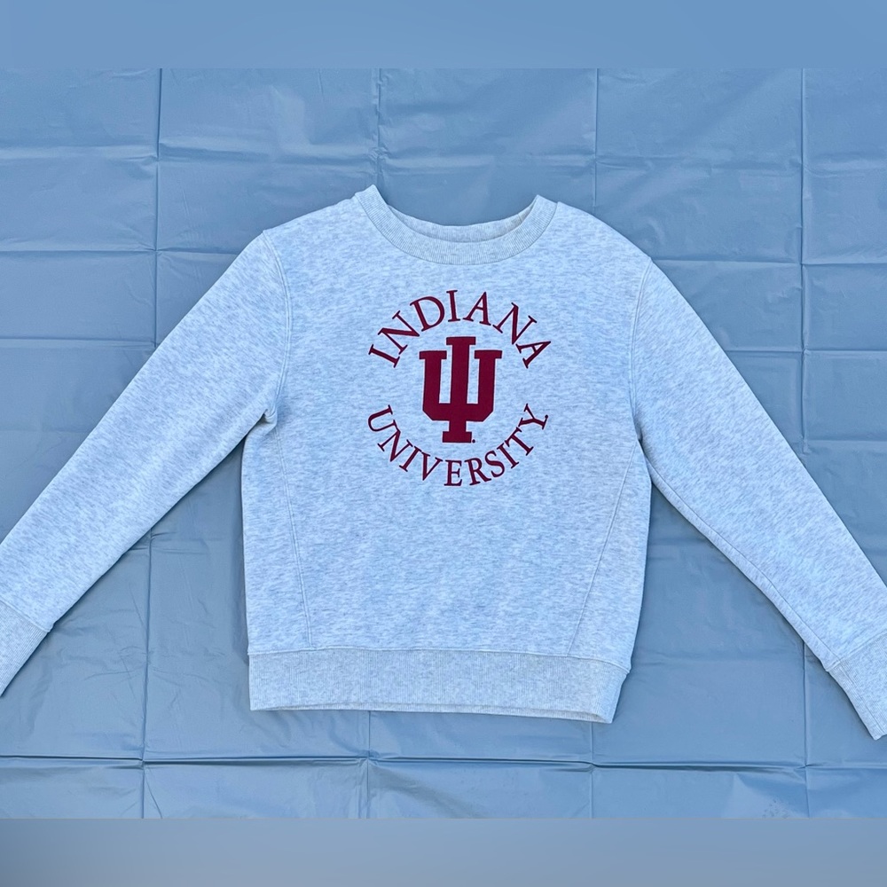 Indiana University Champion Crewneck Sweatshirt Small EUC